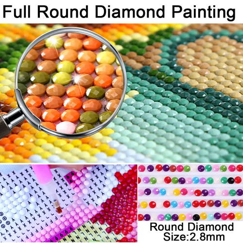 round diamond painting drills