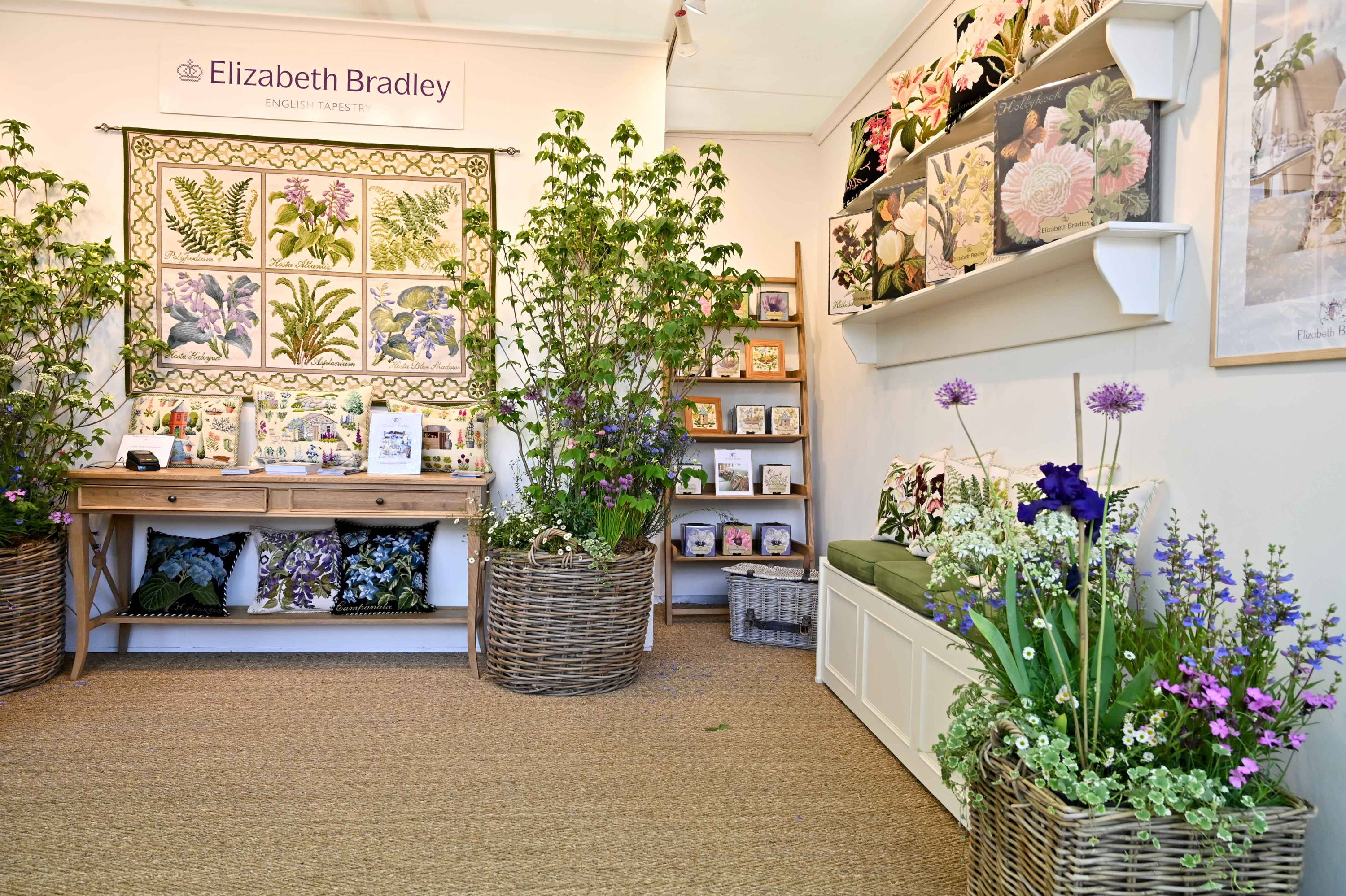 Elizabeth Bradley's 2019 Chelsea Flower Show booth