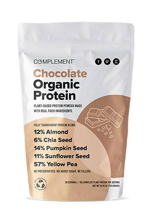 icon of chocolate organic protein
