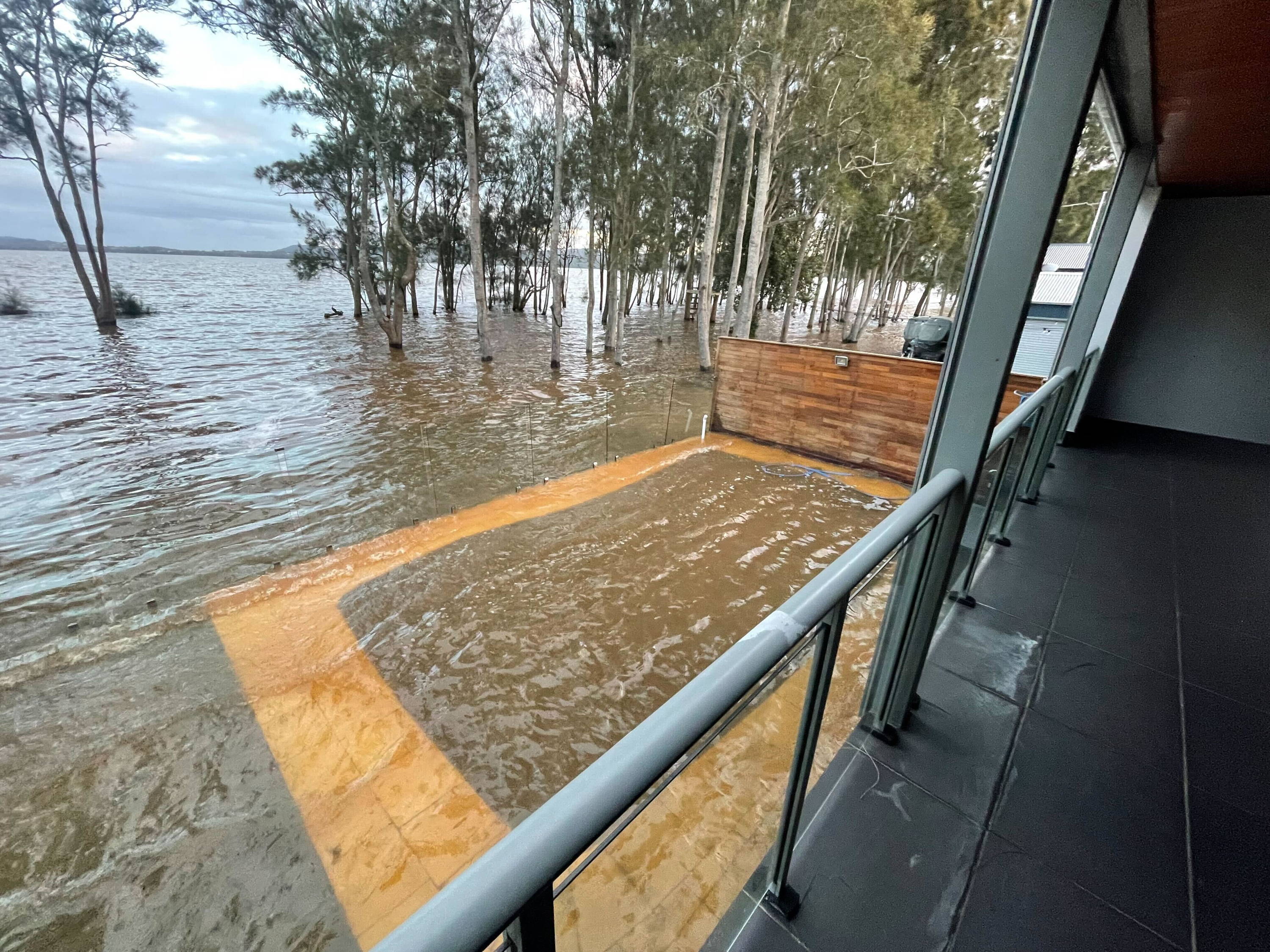 How to clean swimming pools after a storm or flood