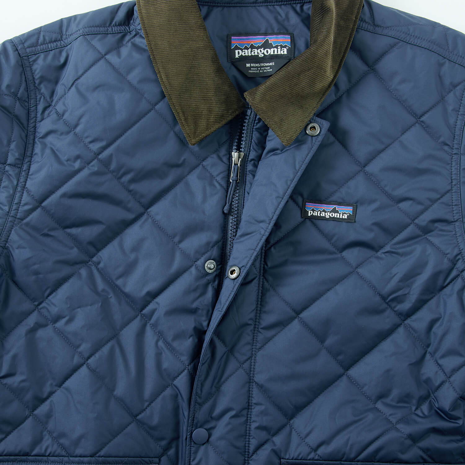 patagonia（パタゴニア）/ダイアモンドキルトジャケット/ネイビー/MENS