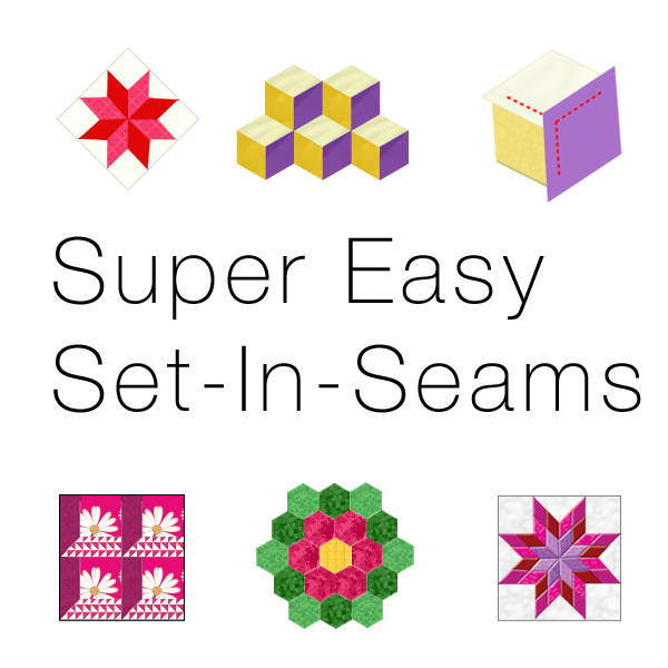 Set in seams made easy by Prep-Tool by Guidelines4Quilting