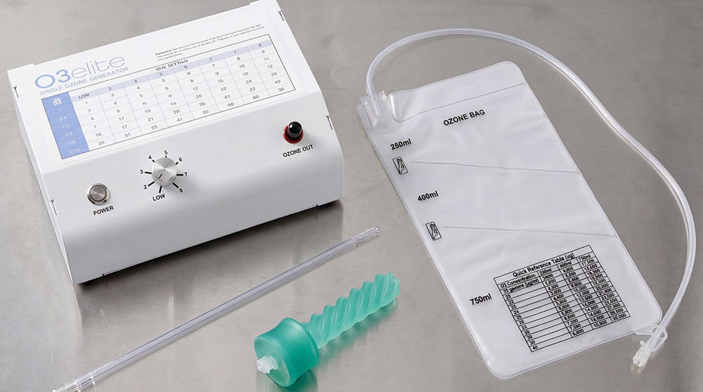 Ozone Rectal Insufflation
