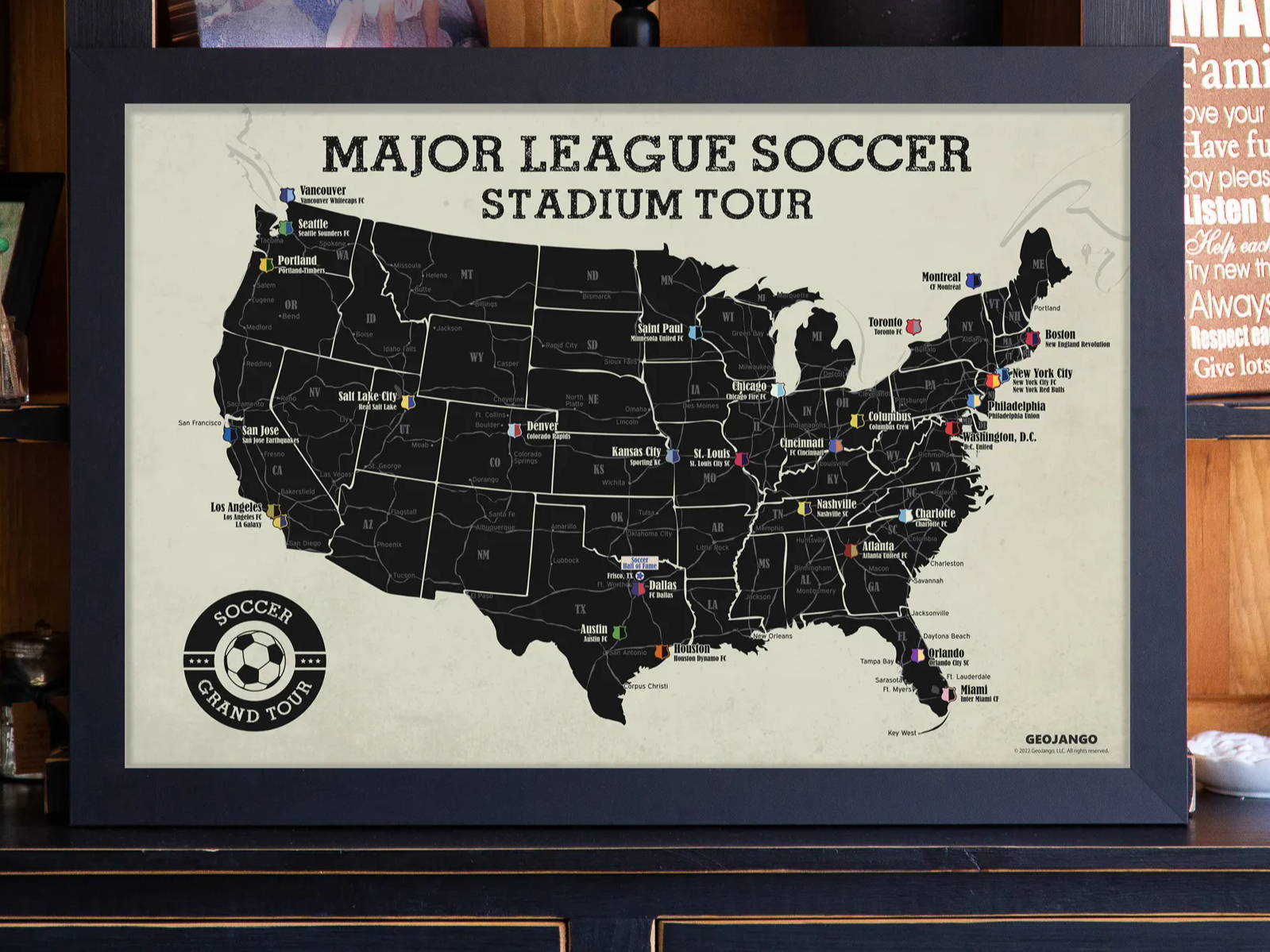 soccer football map