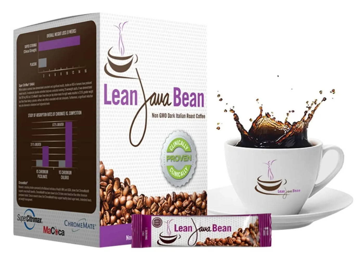 lean java bean box and coffee cup