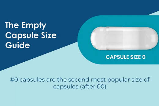 Empty capsule size 0