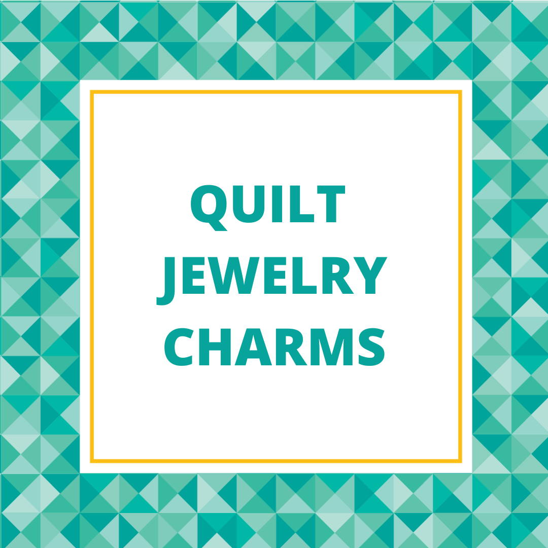quilt jewelry charms
