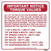 Important Notice Label - A.G.E. Graphics