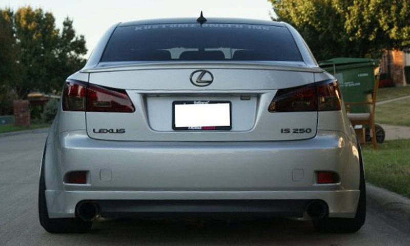 Lexus with Smoked Lamin-x tail light film covers