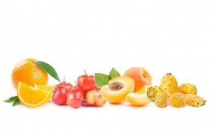 Darstellung der enthaltenen Früchte