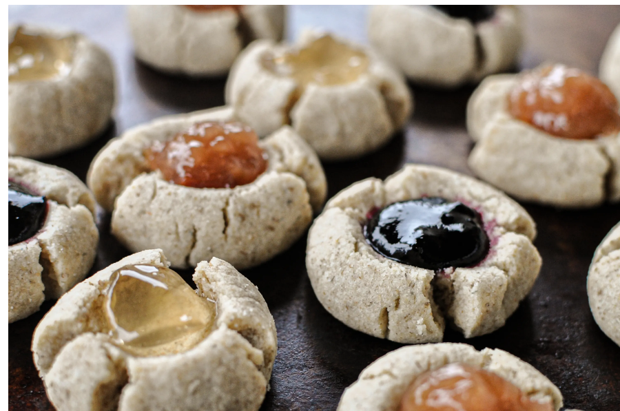Thumbprint Jam Cookies