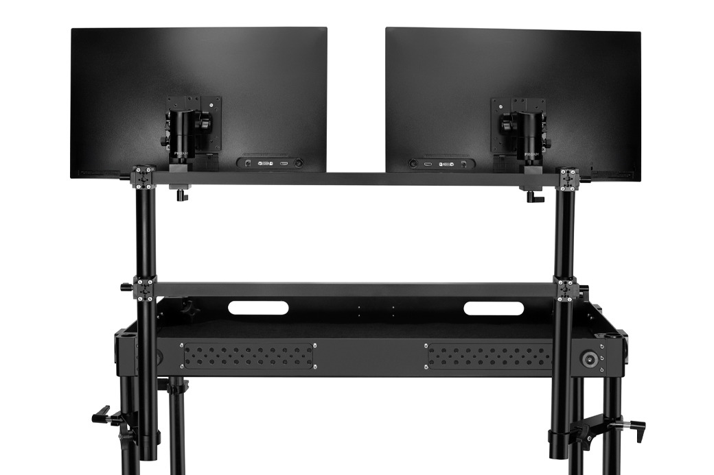 Proaim Multi Monitor Mounting System for Video Camera Production Carts