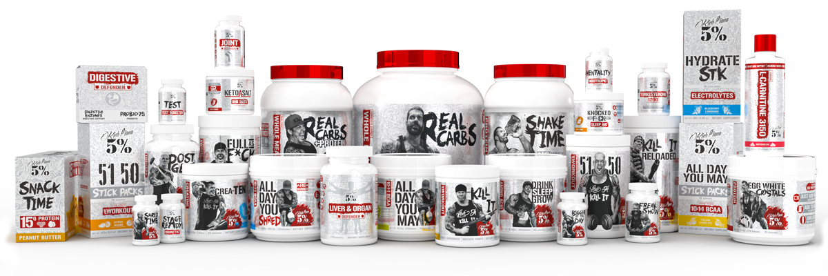 5% Nutrition Product Family