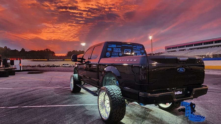 Brandon's 2015 Ford F150 Train Horn Install