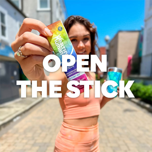 Open the stick