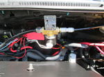 Brass solenoid valve air brake hose firewall mount engine bay Frank's Toyota Yaris Shocker XL train horn gallery photo 6