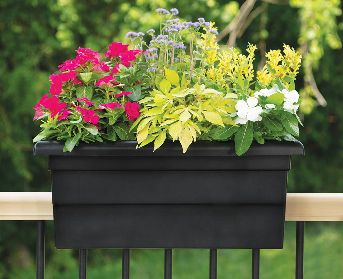 Railing Planters Transform | & Vessel