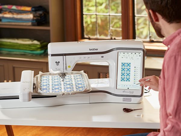 Brother XE2 Embroidery Machine Matrix Copy Feature