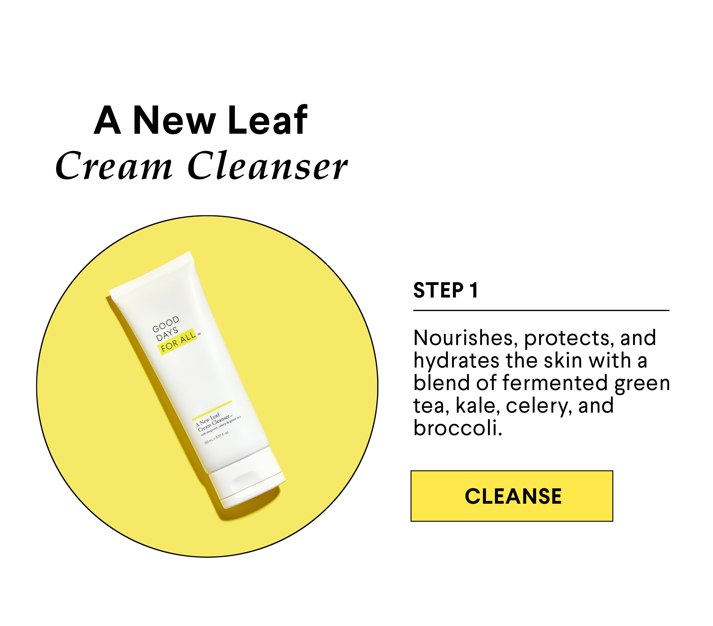 A New Leaf Cream Cleanser