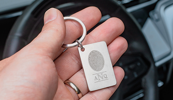 engraved keychain