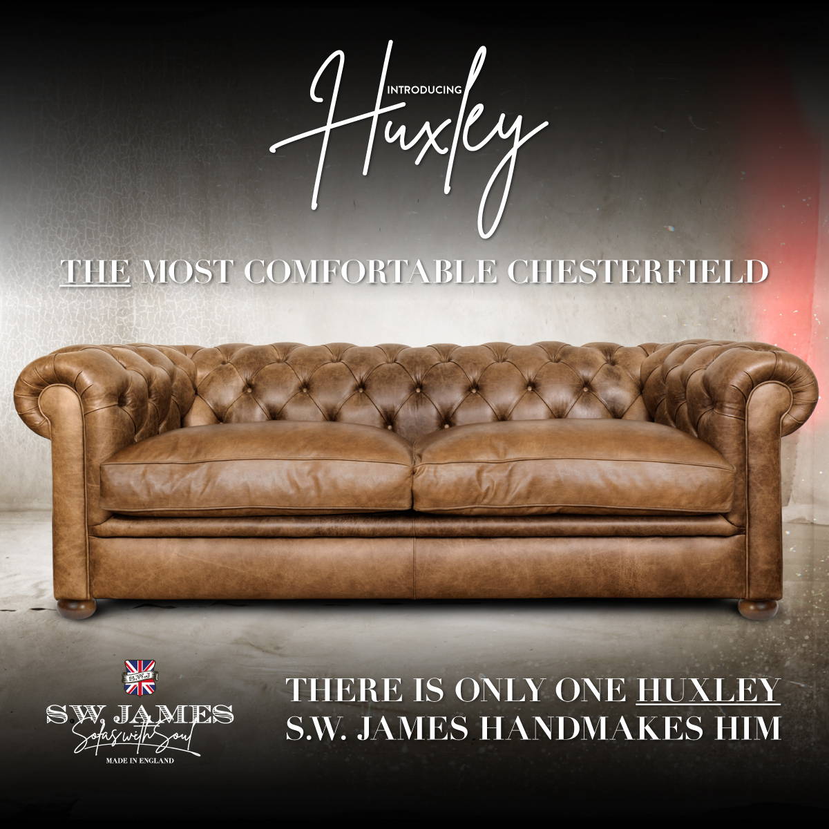 Huxley - The world's most comfortable Chesterfield 