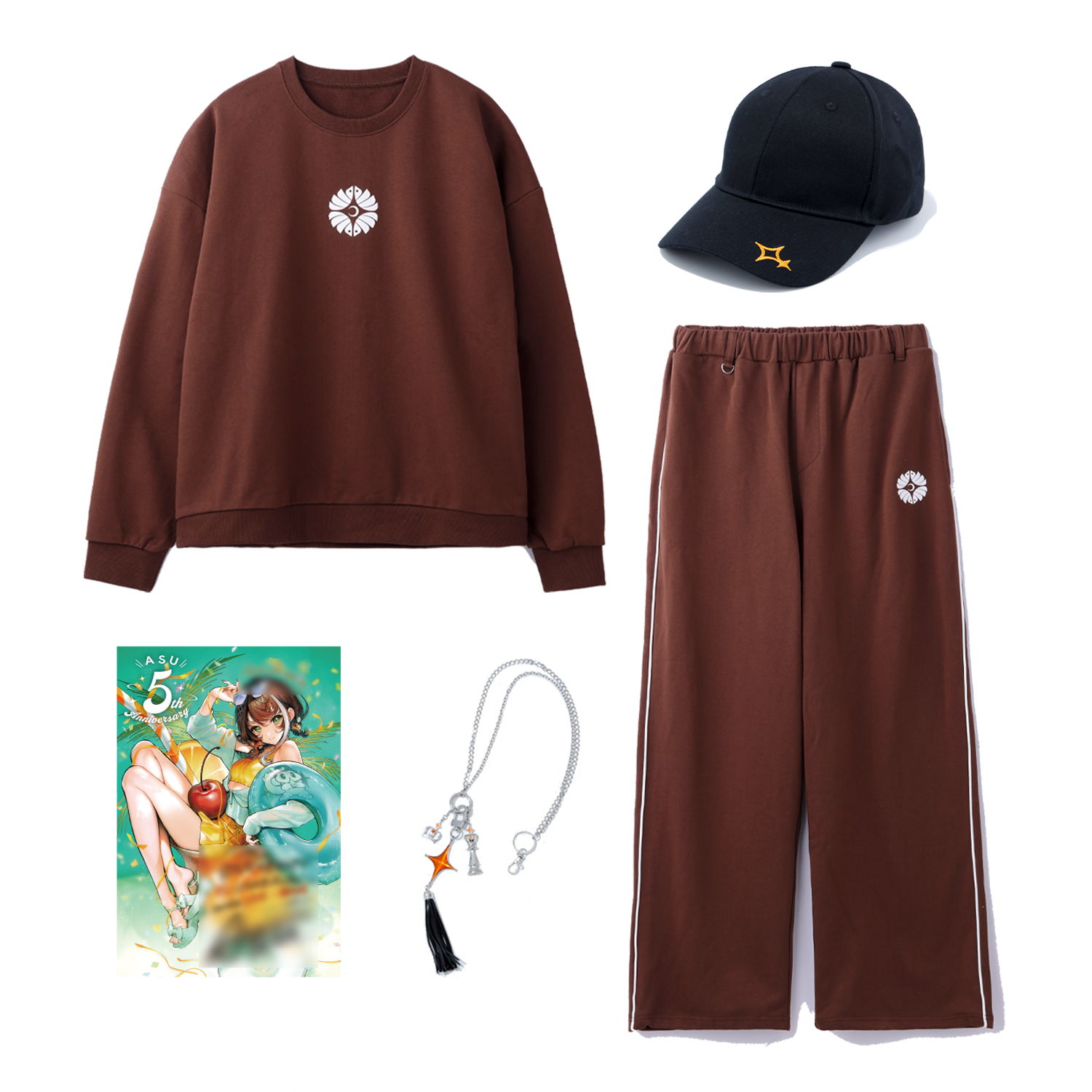 ASU 5th Anniversary Goods Set（複製メッセージ入りキービジュアル ポストカード付き）
