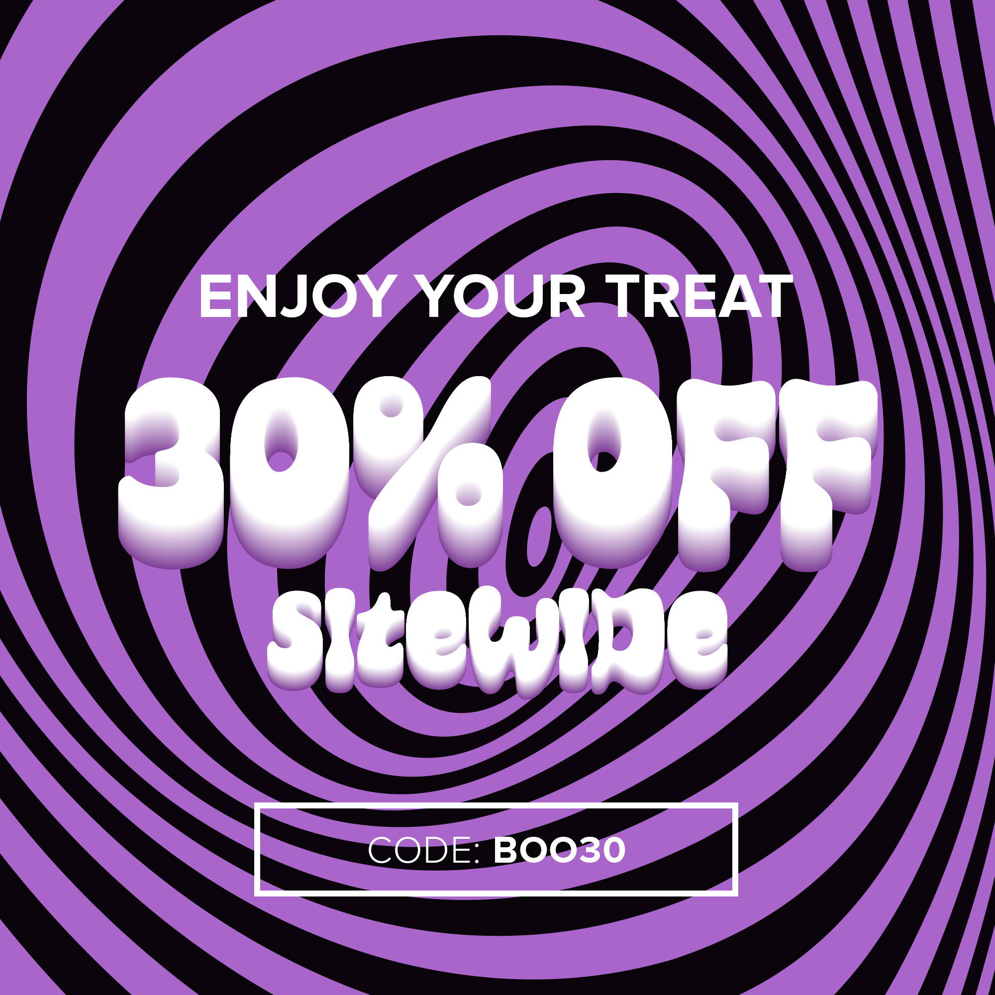 30% off sitewide with code: BOO30