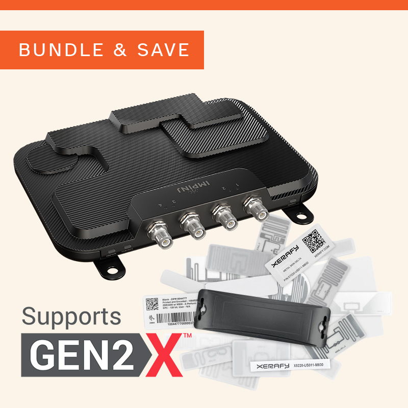 Unlock Gen2X with the Impinj R700 + M800 Bundle.