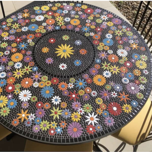 5 ways to make flowers for your mosaic