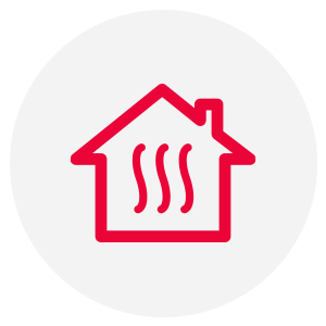 HVAC house icon