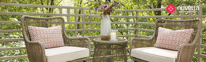 Small Spaces Outdoor Edition Ashley Home Canada - Patio Furniture Small Space Canada