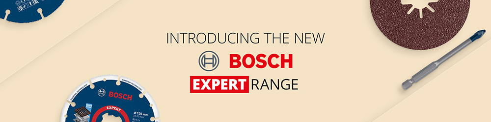 Introducing the NEW Bosch EXPERT Accessory Range