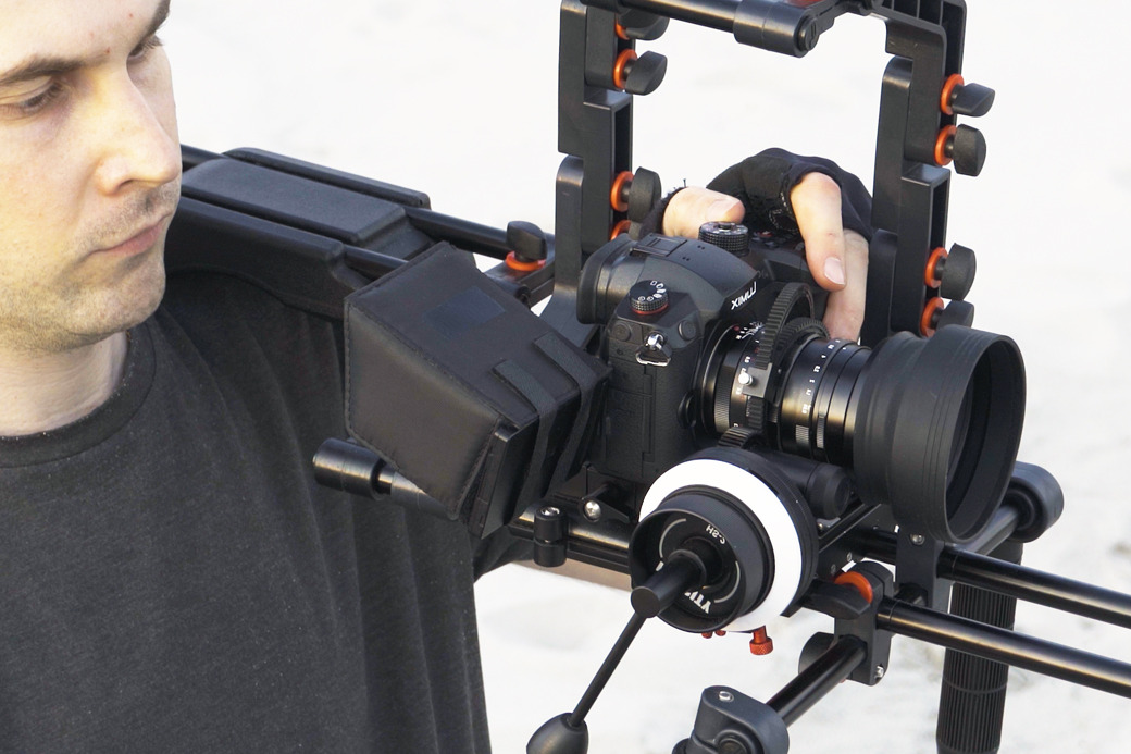 Filmcity FC-03 Shoulder Rig Kit with Matte Box & Follow Focus for DSLR Cameras