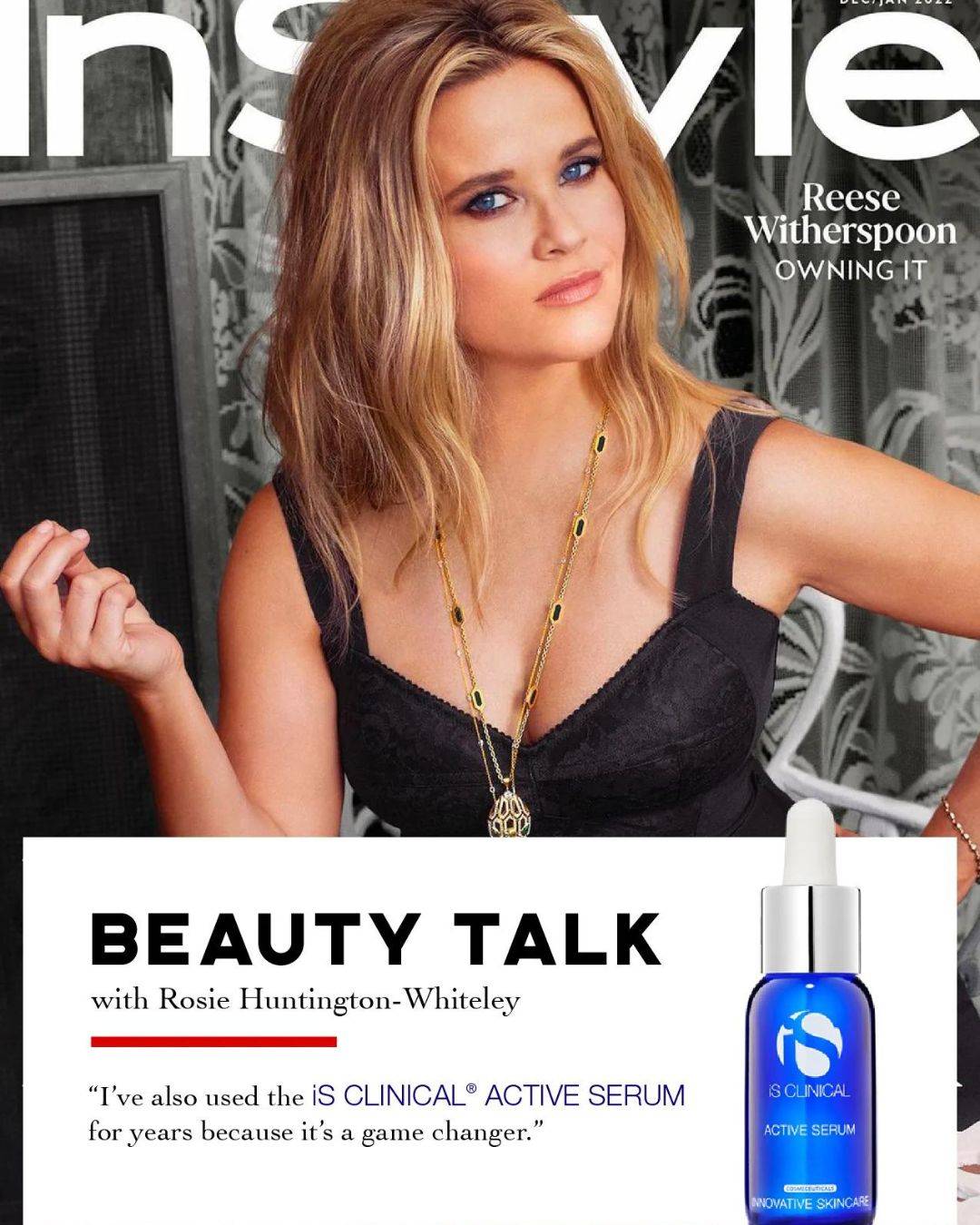 iS Clinical Active Serum in Instyle Magazine