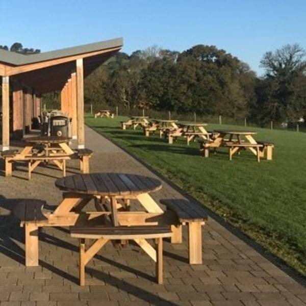 Farm Shop Courtyard at Tre, Pol & Pen