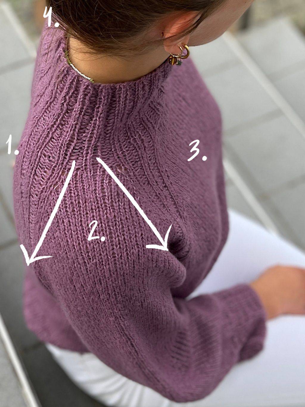 Mit Dem Strickrechner Fully Fashioned Raglan Stricken FYRI