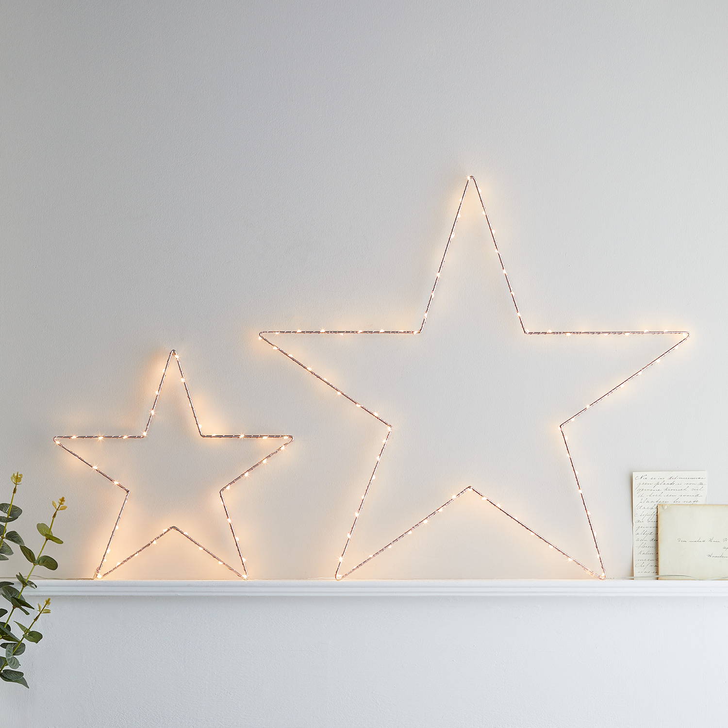 Rose gold Osby star duo