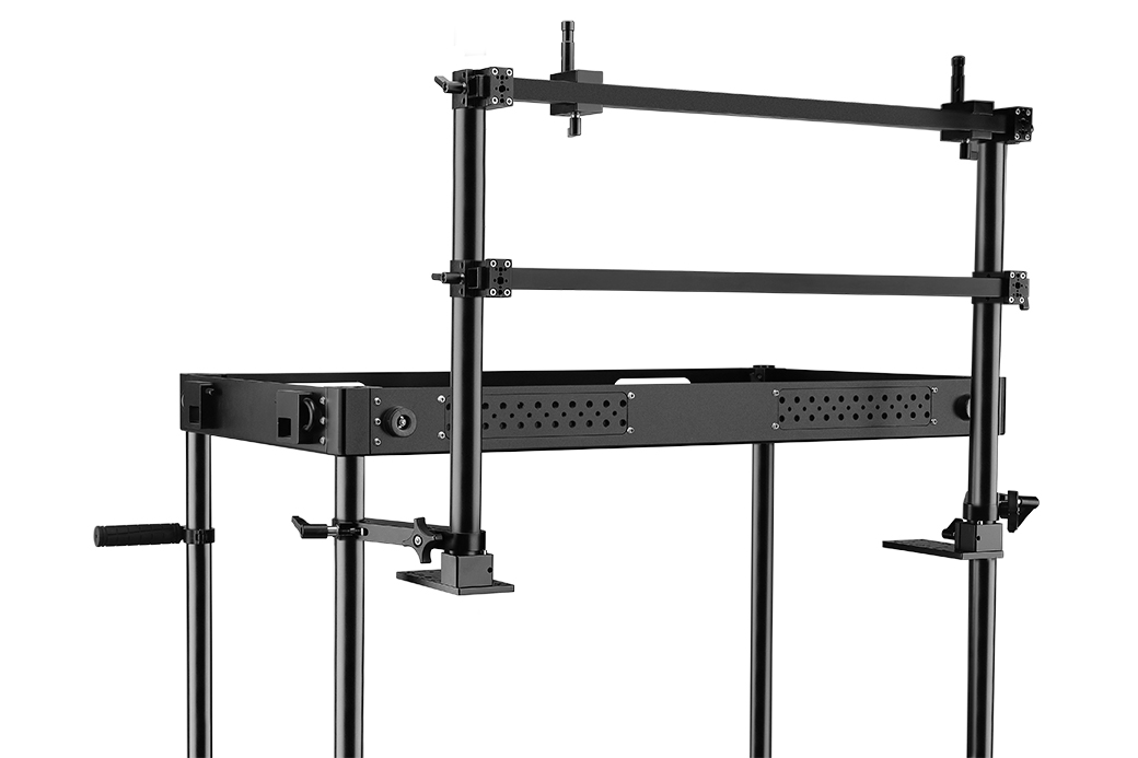 Proaim-Multi-Monitor-Mounting-System-for-Video-Camera-Production-Carts