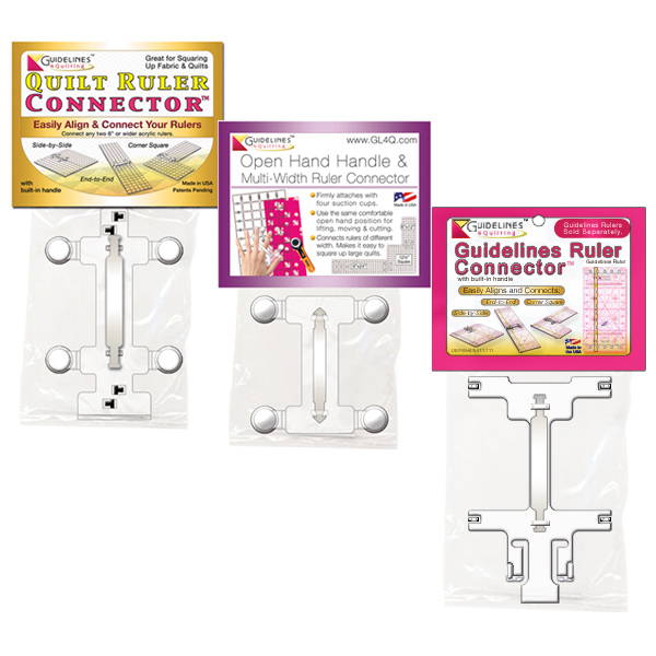 Ruler Connectors by Guidelines4Quilting