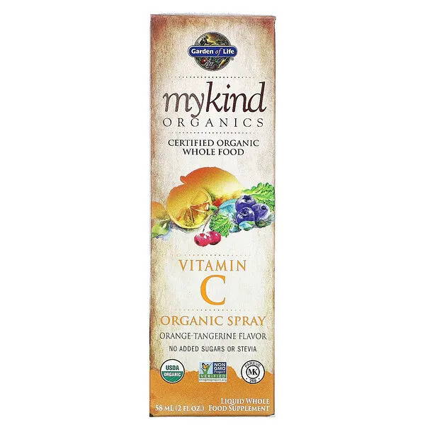 mykind Organics Vitamin C Organic Spray by Garden of Life