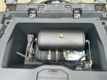 Tesla Cybertruck bed gear locker open four white Shocker horns MOLLE panels black air tank 544K gallery photo 3