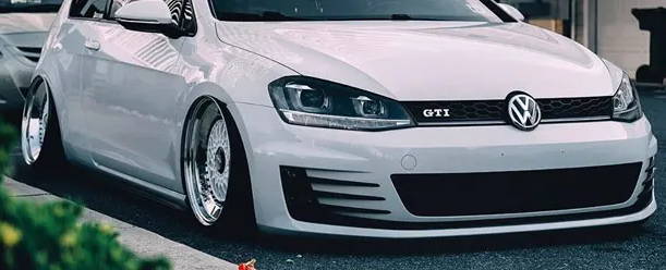 mk7 gti bagged on airlift performance suspension