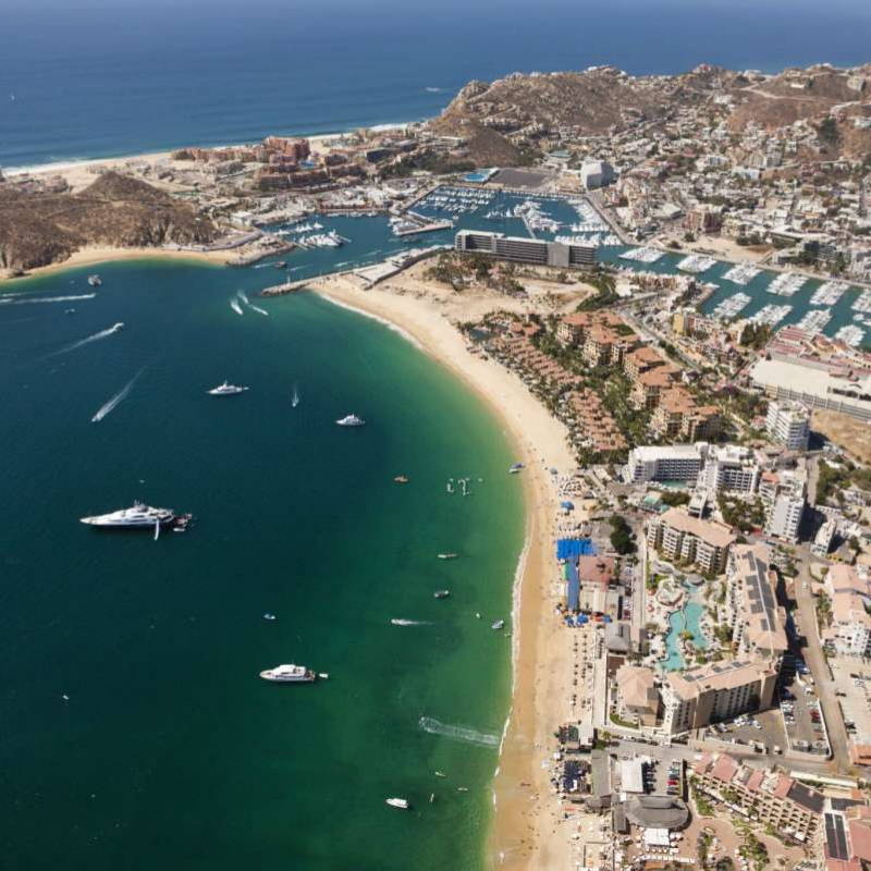 Image of a beach in Cabo Mexico