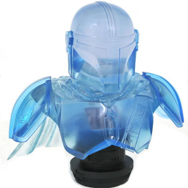 Star Wars: The Mandalorian™ - The Mandalorian™ (Hologram) Legends in 3-Dimensions Bust - San Diego 2021 Exclusive