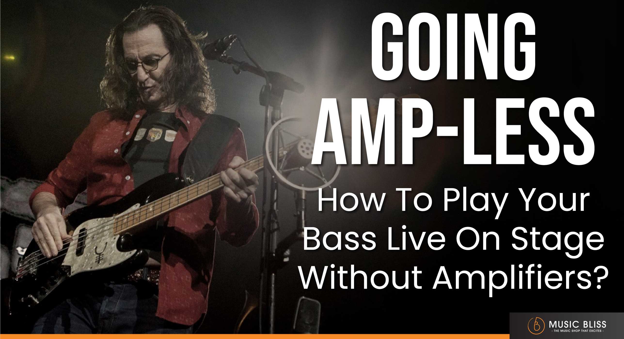 Can You Play a Bass Guitar Without an Amp  