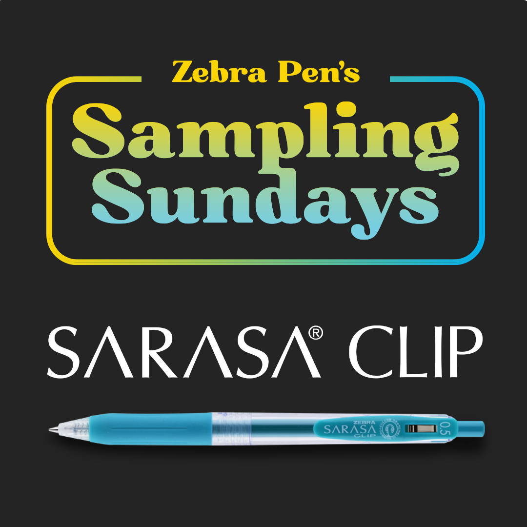 Sampling Sunday – Zebra Pen