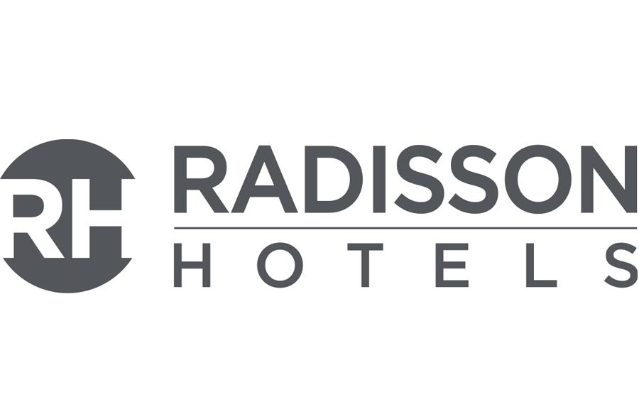Radisson Hotels logo featuring the letters RH and the word 