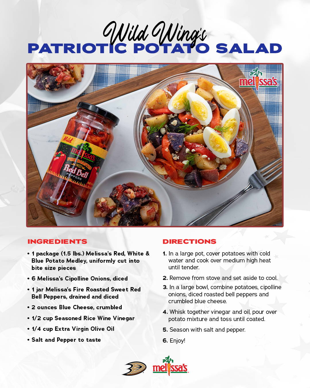 Image of potato salad recipe