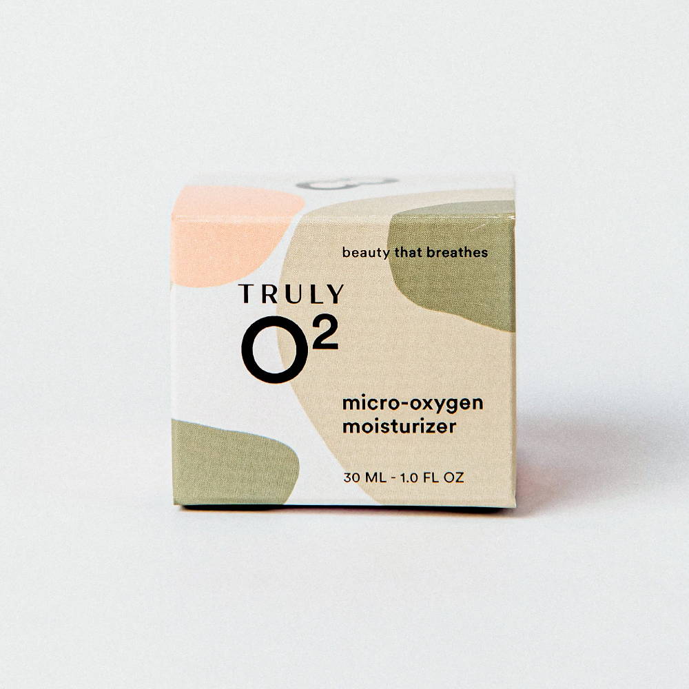 Truly O2 micro-oxygen moisturizer box