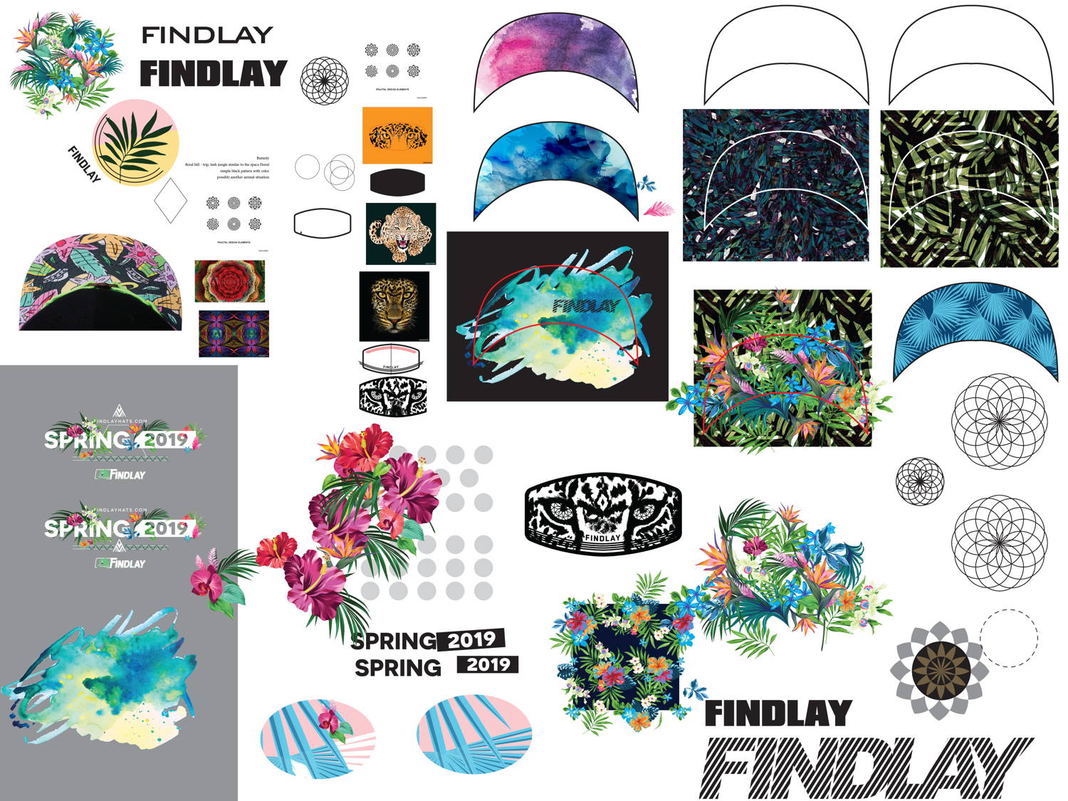 A Findlay graphic design in progress.